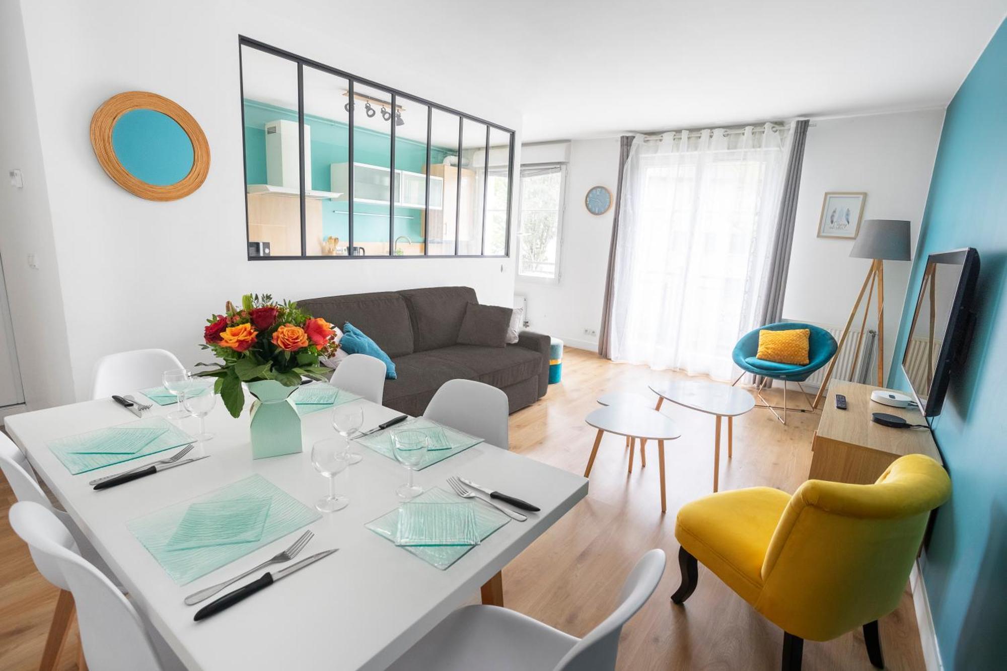 Appartement-Bao Tiam-Tiam Conciergerie-5Min Disneyland-Free Parking セリ エクステリア 写真